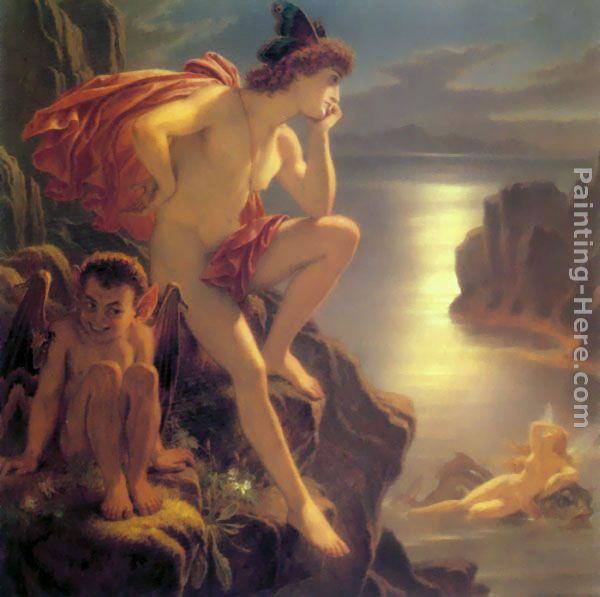 Joseph Noel Paton Oberon and the Mermaid
